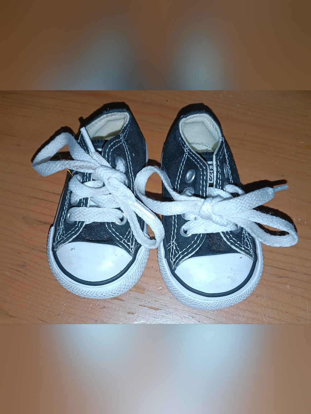 Black Infant Converse